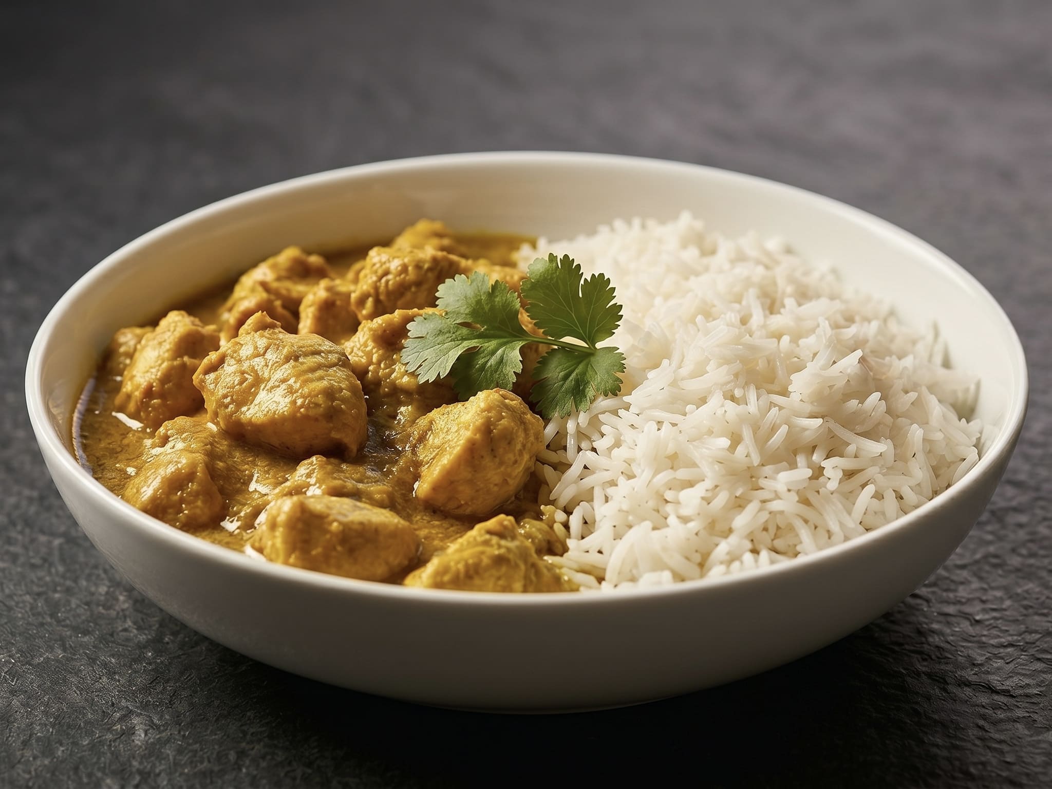 Kuřecí curry s rýží