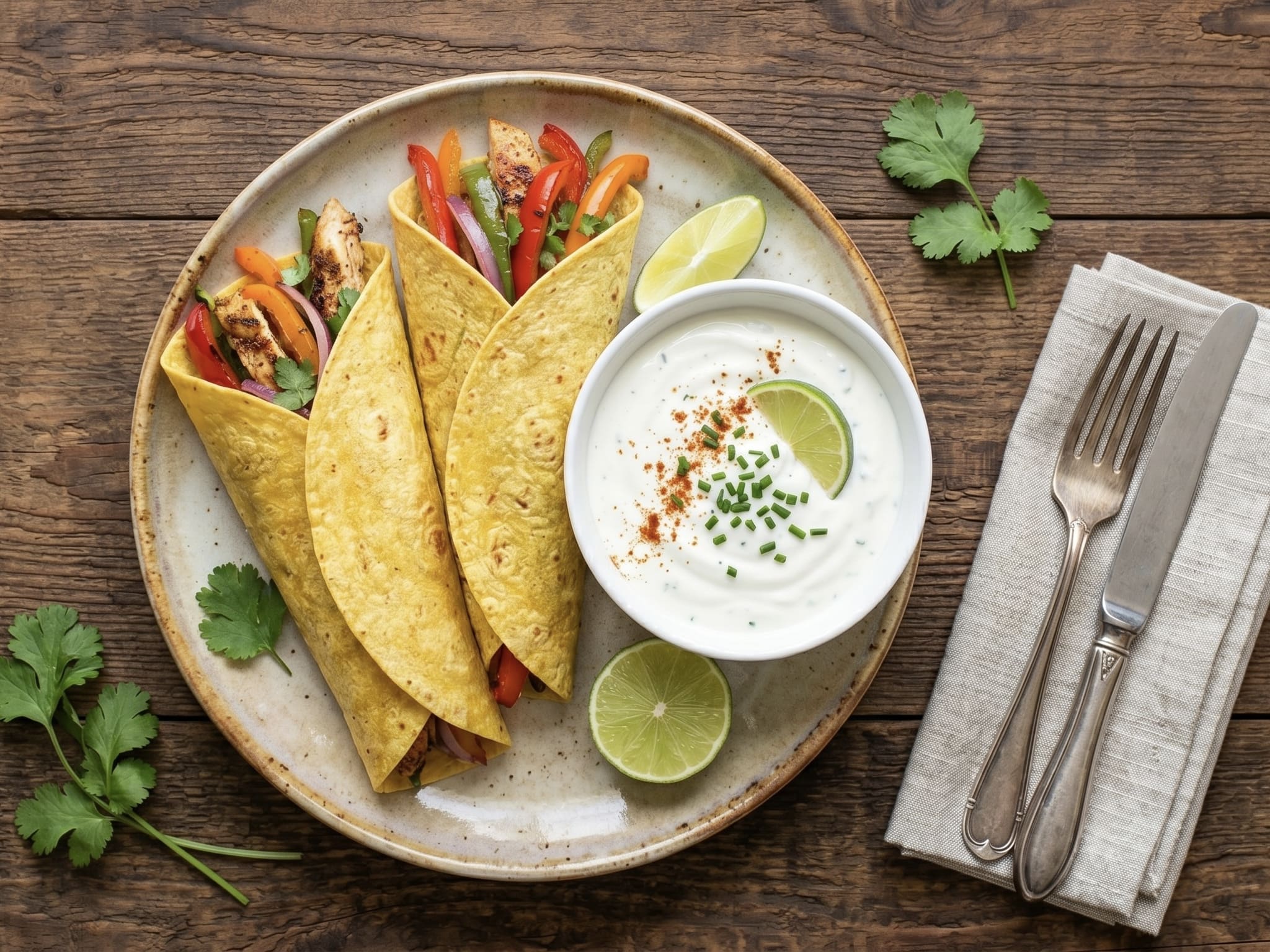 Kuřecí fajitas