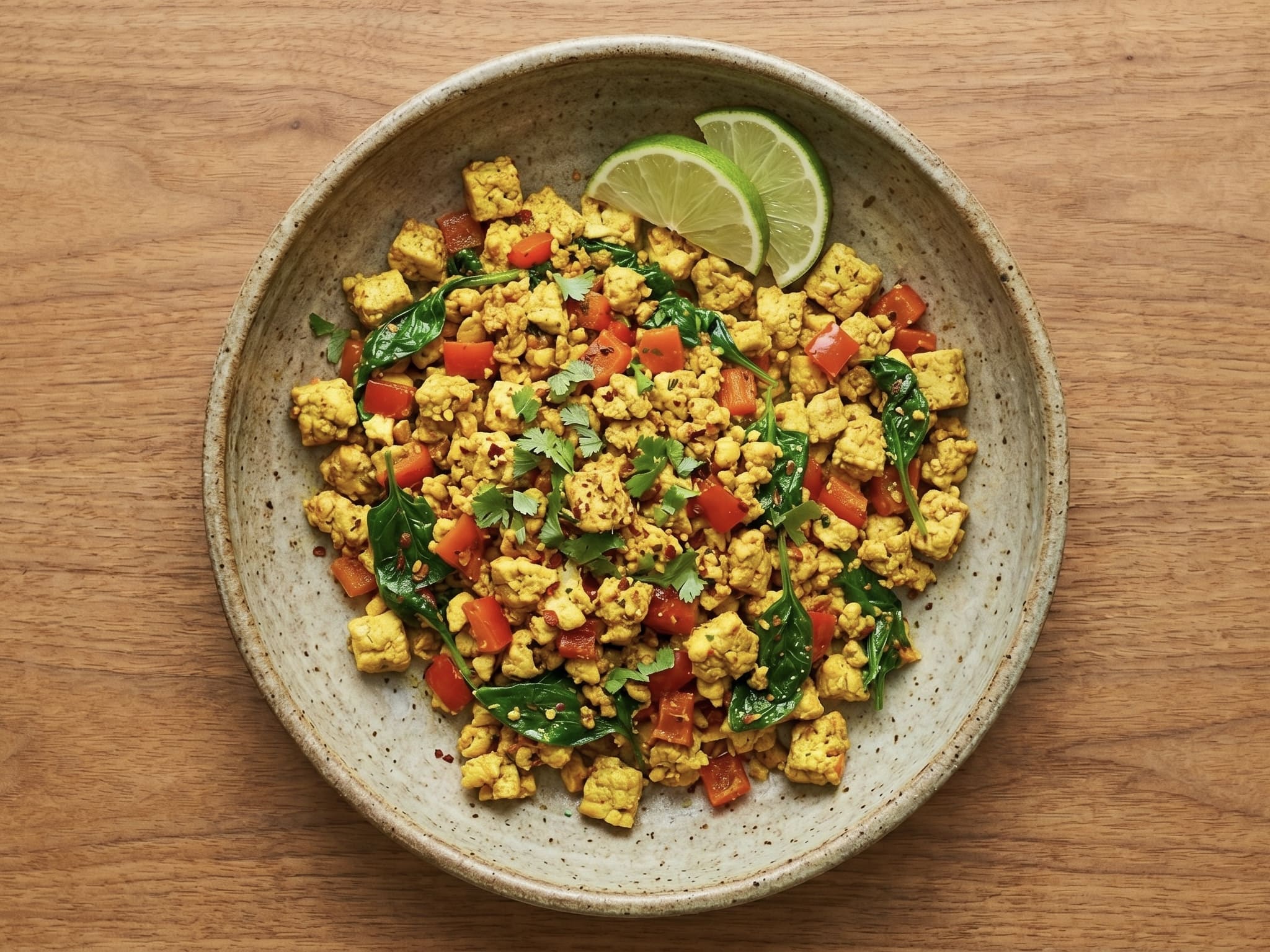 Tofu scramble se zeleninou