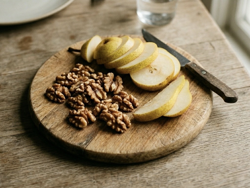 Vlašské ořechy s hruškou