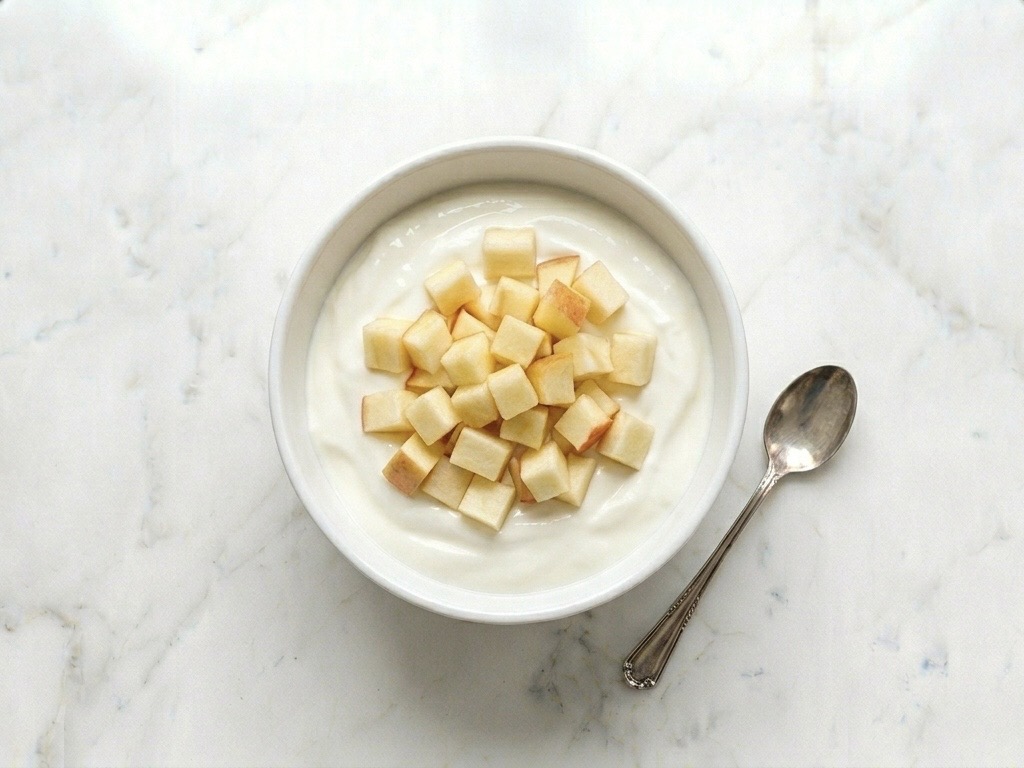 Jogurt s jablkem